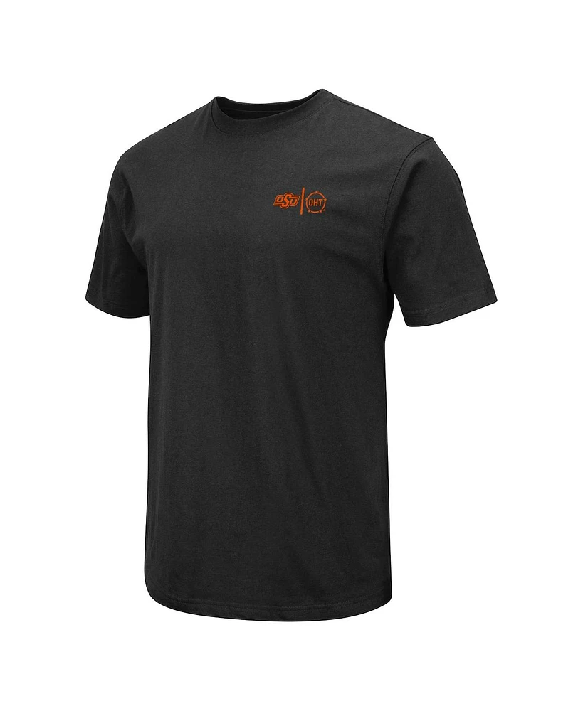 Men's Colosseum Black Oklahoma State Cowboys Oht Military-Inspired Appreciation T-shirt