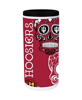 Indiana Hoosiers Dia Stainless Steel 12 Oz Slim Can Cooler
