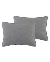 Vcny Home Caroline Embossed 3-Pc. Quilt Set