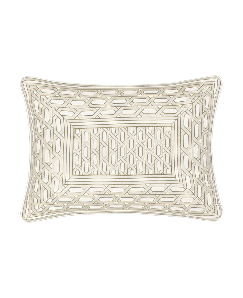 J Queen New York Metropolitan Boudoir Decorative Pillow, 15" x 20"