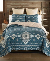 Donna Sharp Mesquite Reversible 3-Piece Quilt Set, Twin