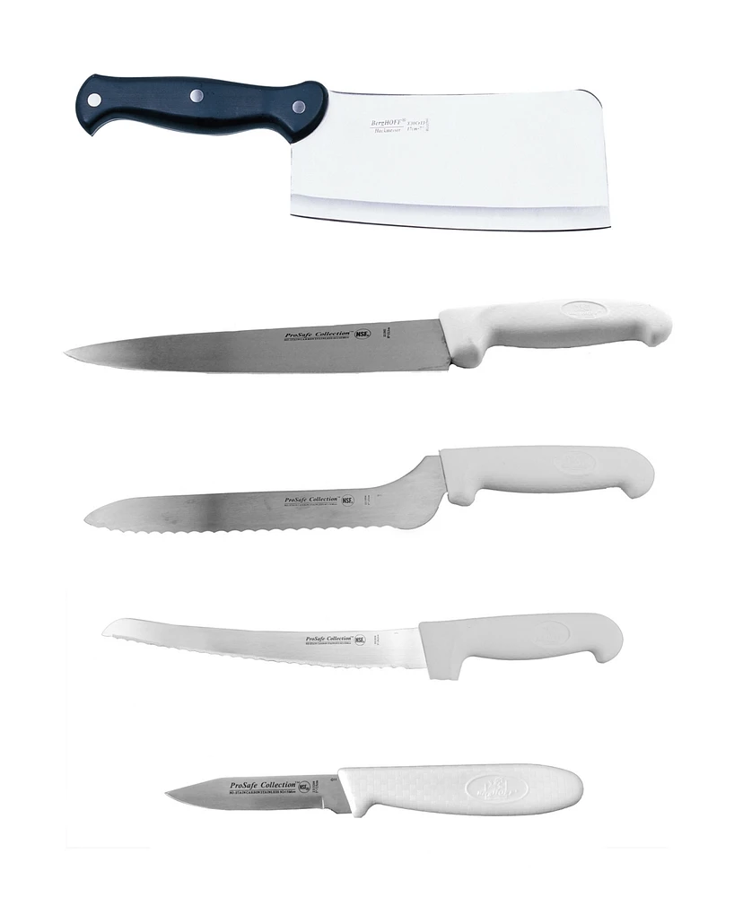 BergHOFF Stainless Steel 5 Piece Knife Set