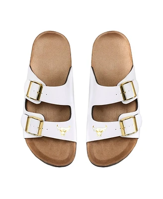 Women's Foco Chicago Bulls Double-Buckle Sandals