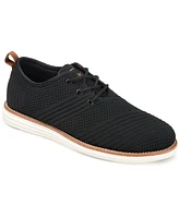 Vance Co. Men's Novak Wide Width Tru Comfort Foam Knit Lace-Up Round Toe Dress Shoes