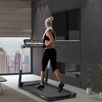 2.25HP Folding Led Treadmill Electric Running Walking Machine with App Control Gym