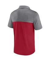 Men's Fanatics Crimson, Gray Oklahoma Sooners Polo Shirt
