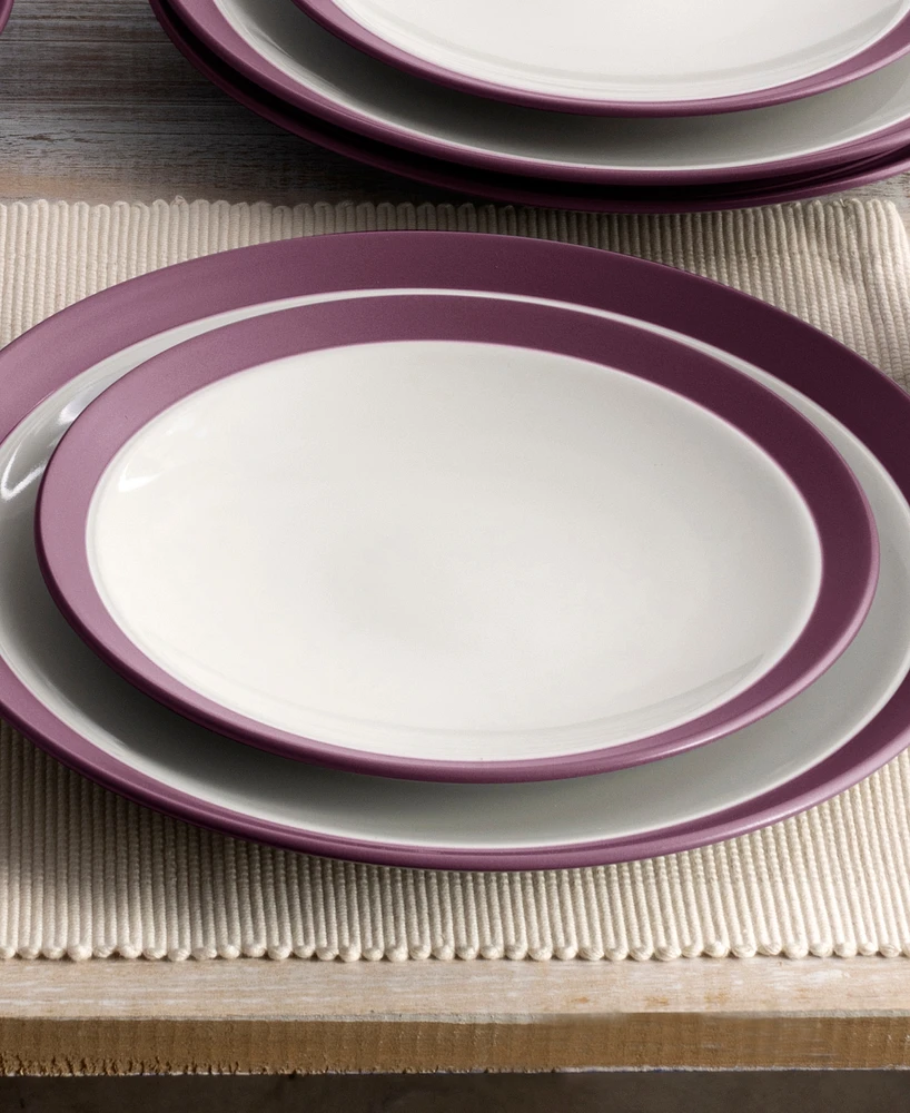Noritake Colorwave Curve Set Of 4 Salad Plates, 8-1/2"