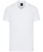 A|X Armani Exchange Men's Slim-Fit Johnny-Collar Polo