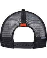 Men's Black Spider-Man Retro A-Frame Snapback Hat