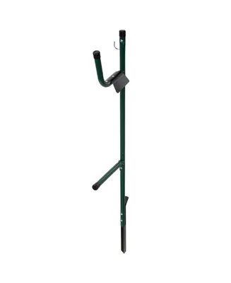 Water Hose Holder Easy-to-Install Garden Hose Storage Metal Rack with Stake - Outdoor Freestanding Hose Reel for Yard or Landscaping by Stalwart