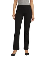 Jag Women's Mid Rise Bootcut Pull-On Pants