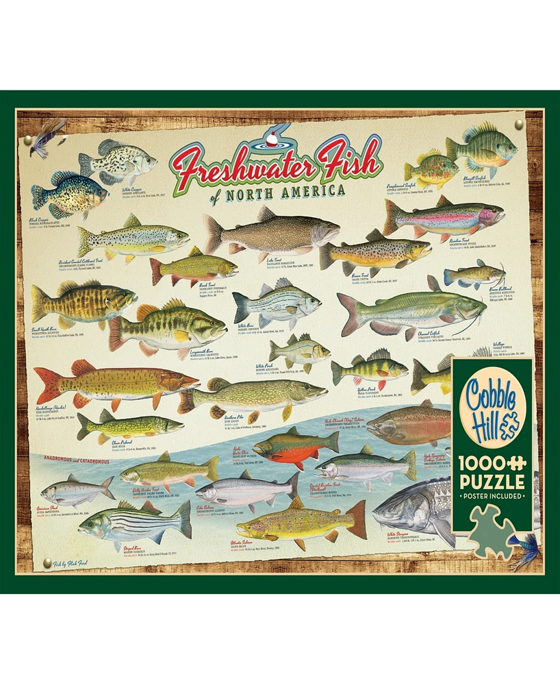 Cobble Hill- Freshwater Fish of North America Puzzle