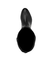 Calvin Klein Women's Daphny Knee High Block Heel Boots