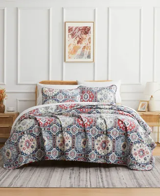 Southshore Fine Linens Kilim Oversized 3 Piece Quilt Set, King/California King