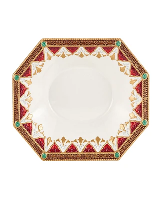 Fitz and Floyd Noel Holiday Large Serving Bowl, 11.5-in