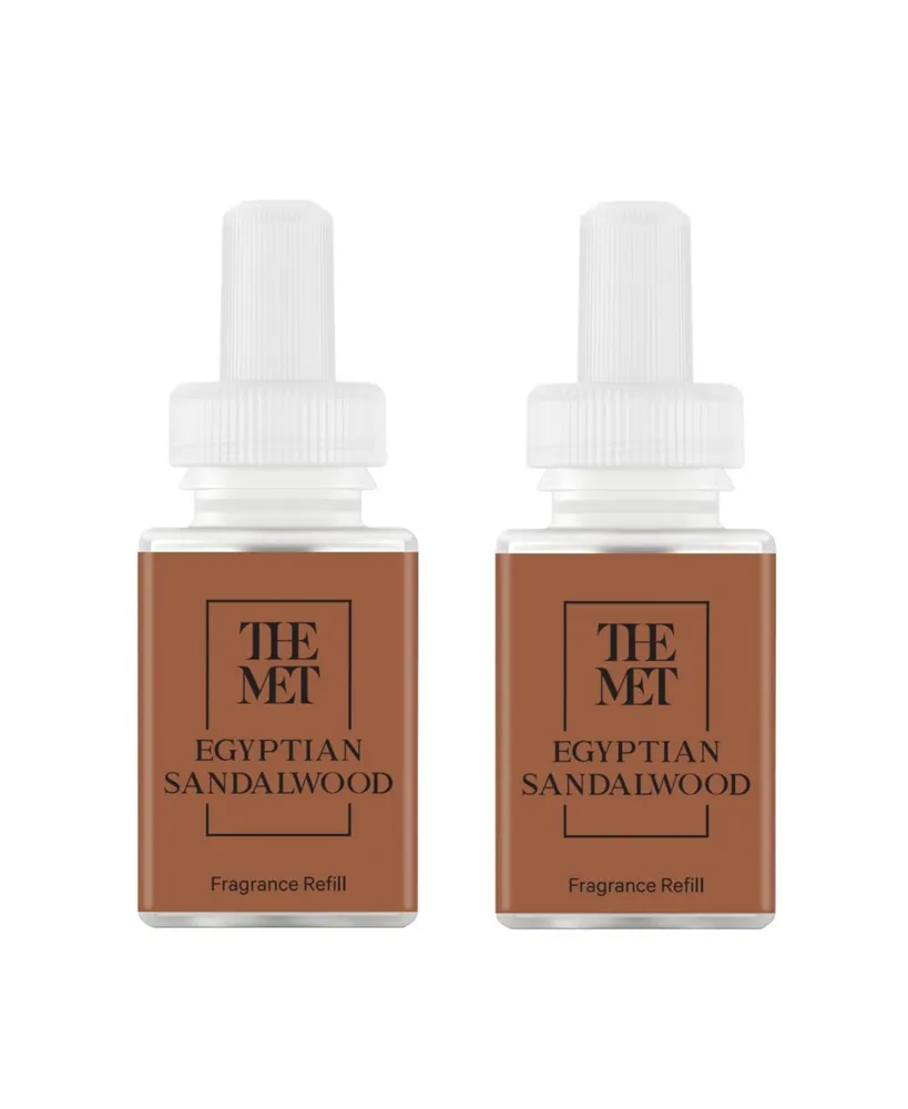 Pura & The Met - Egyptian Sandalwood - Home Scent Refill - Smart Home Air Diffuser Fragrance - Up to 120-Hours of Luxury Fragrance