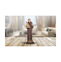 Fc Design 12"H Saint Anthony Statue Anthony of Padua Holy Figurine Religious Decoration Home Decor Perfect Gift for House Warming