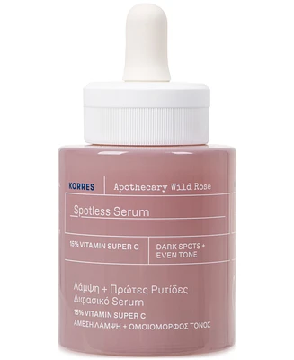 Korres Apothecary Wild Rose Spotless Serum, 1 oz.