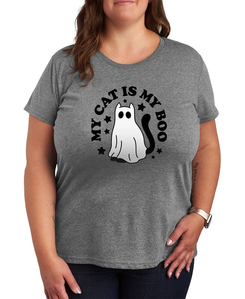Hybrid Apparel Trendy Plus Halloween Graphic T-shirt