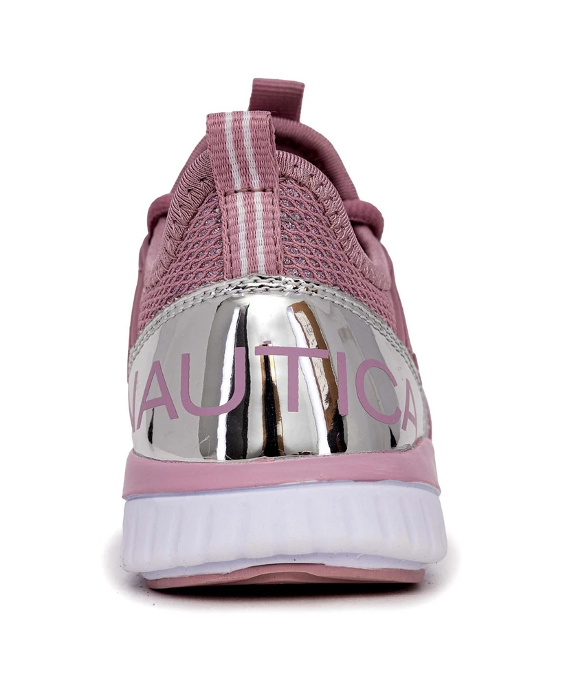 Nautica Little and Big Girls Parks Youth Athletic Lace Up Sneakers