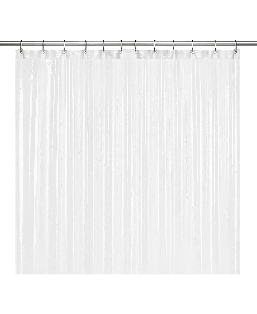 72" W x 84" H 8G Peva Extra Heavy Weight Shower Liner - Liba