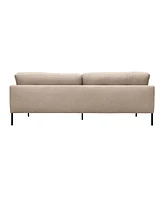 Armen Living Michalina 84" Polyester, Nylon with Metal Legs Sofa