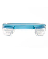 Anchor Hocking Glass 4 Cup Round Food Storage with Truelock Locking Lid, 2 Piece Set