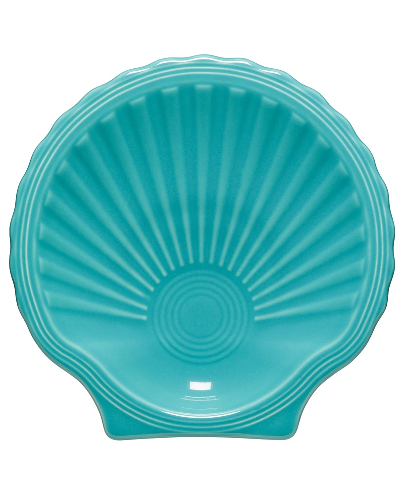 Fiesta Coastal Shell-Shaped Plate