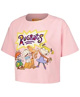 Women's Freeze Max Rugrats Group Boxy Cropped T-shirt