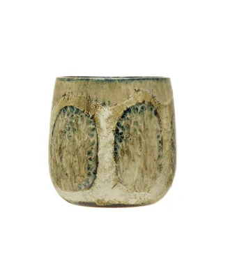 Organically Shaped Stoneware Planter