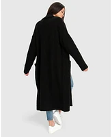 Belle & Bloom Women's Born To Run Sustainable Sweater Coat