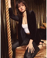 Belle & Bloom Women's Eternity Velvet Blazer