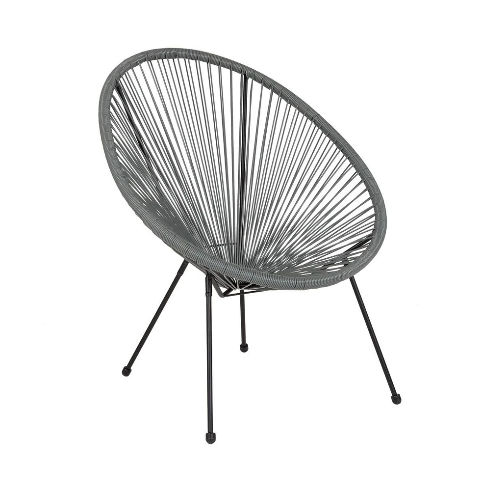 Papasan Bungee Lounge Chair