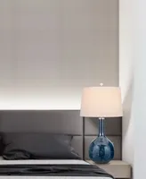 Kemi 29" Height Glass Table Lamp Set