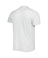 Men's '47 Brand Heathered Gray Distressed Las Vegas Raiders Dozer Franklin Lightweight T-shirt