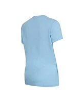Women's Concepts Sport Carolina Blue, Navy North Carolina Tar Heels Arctic T-shirt and Flannel Pants Sleep Set