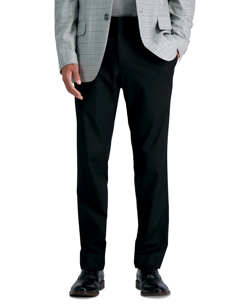 Kenneth Cole Reaction Men's Slim-Fit Shadow Check Dress Pants