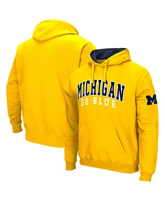 Colosseum Men's Michigan Wolverines Double Arch Pullover Hoodie