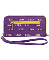 Women's Lsu Tigers Zip-Around Wristlet Wallet