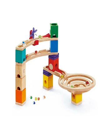 Hape Race To The Finish Quadrilla Marble Run Construction