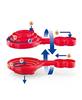 Hape Super Spiral Quadrilla Marble Run Construction