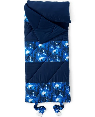 Lands' End Kids Sleeping Bag with Attached Pillow