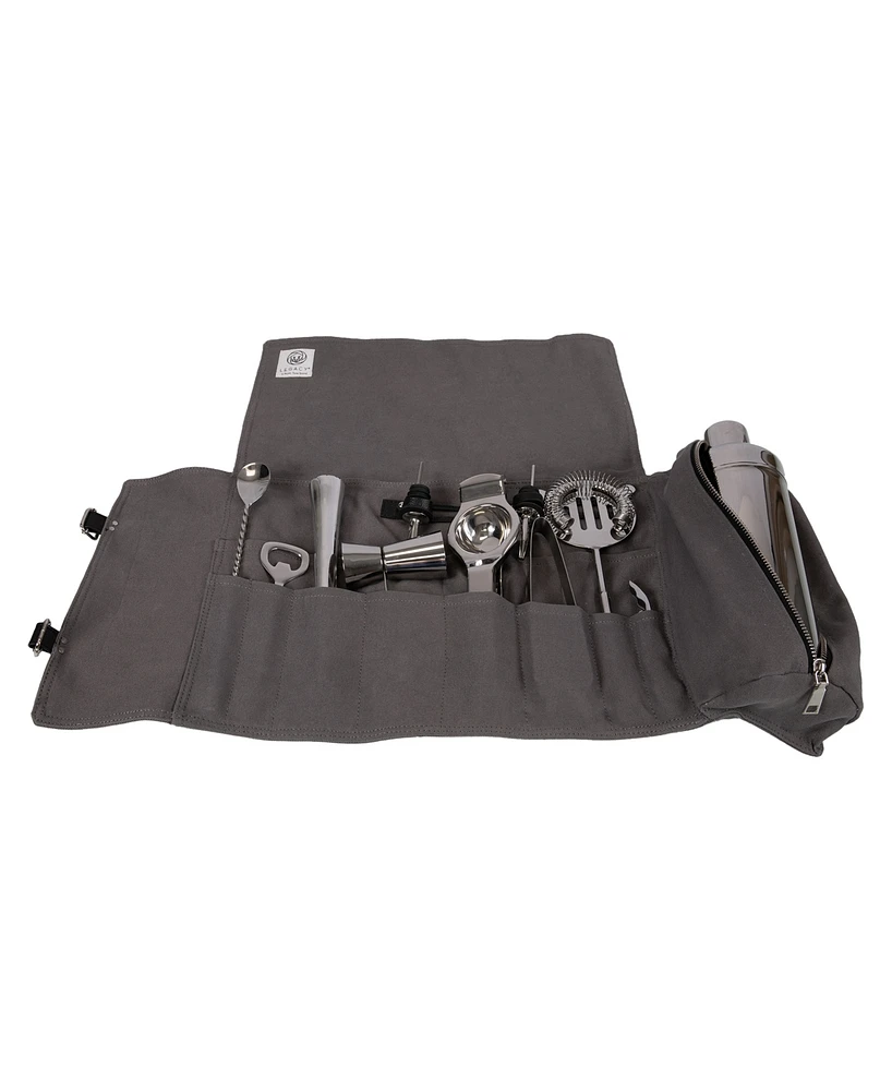 Legacy Barkeep Bar Tool Roll up Kit, Set of 12