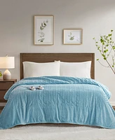 Serta Corded Plush Heated Blanket