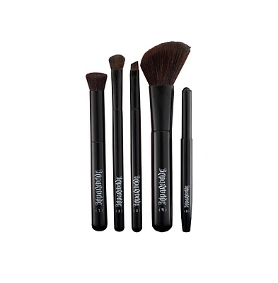 Reina Rebelde Five Piece Makeup Brush Set