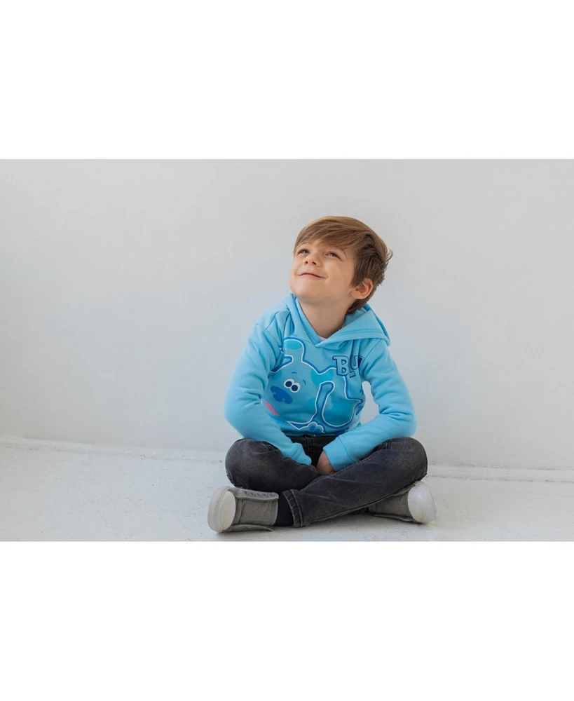 Blue'S Clues & You Blue's Clues & You! Boy's Fleece Pullover Hoodie Little Kid