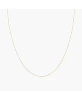 Sterling Silver 18k Gold Plated Leena Necklace – Effortless Elegance, Perfect Summer Gift
