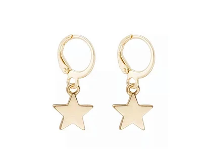 Star Dangle Earrings for Women