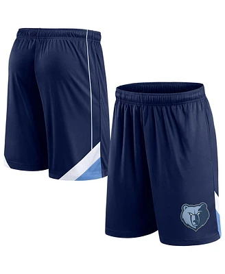 Men's Fanatics Navy Memphis Grizzlies Slice Shorts