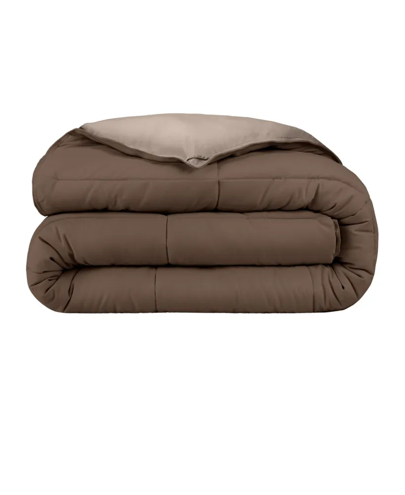 Bare Home Reversible Down Alternative Comforter Full